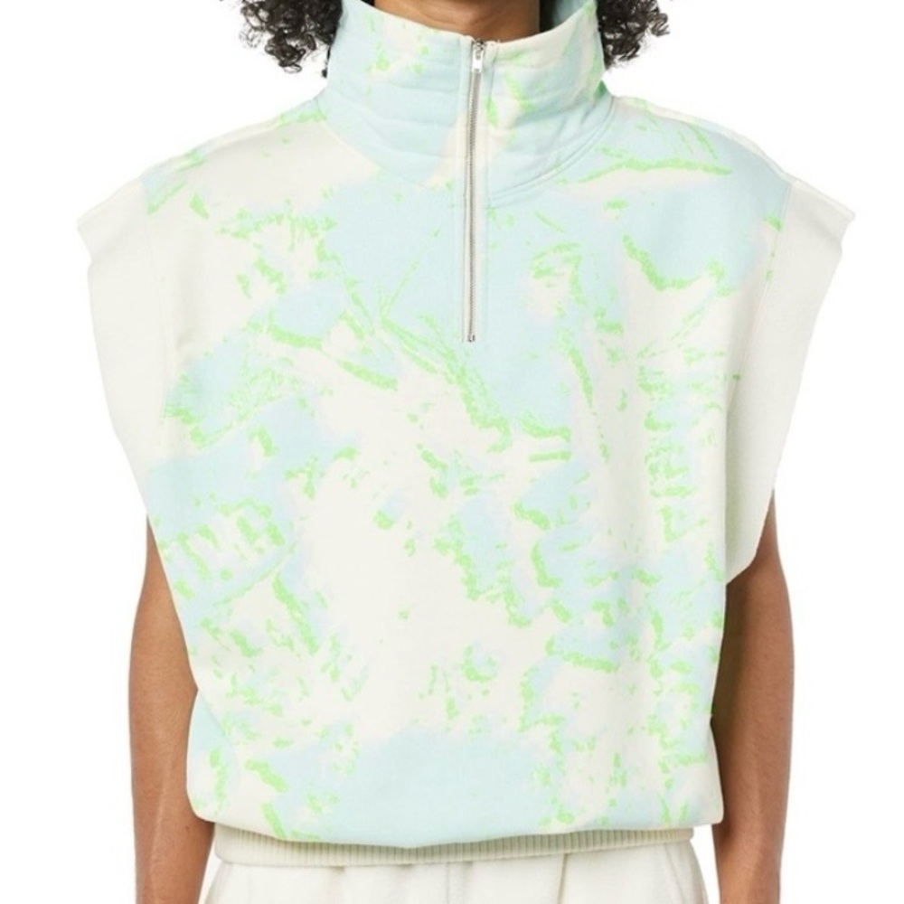 Making The Cut Season 3 Winning Look Boxy 1/4 Zip Sweatshirt Vest – XXL